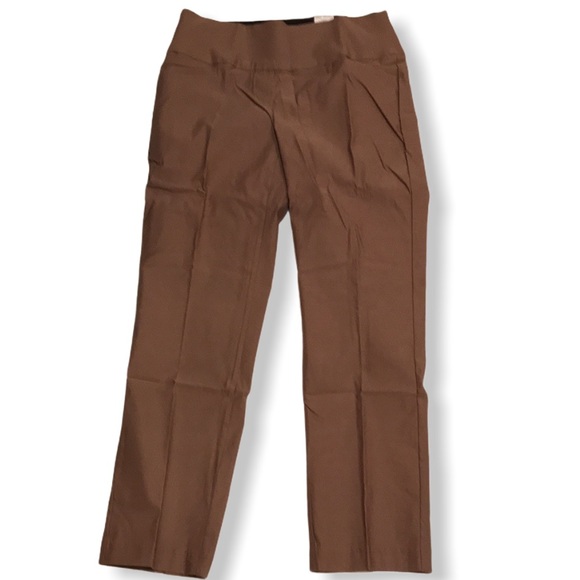 NWT Apt 9 Millennium straight leg pants 8P short - Picture 6 of 9